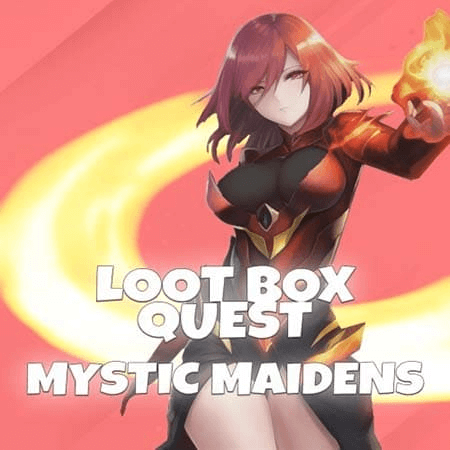 Loot Box Quest Mystic Maidens Switch Cover