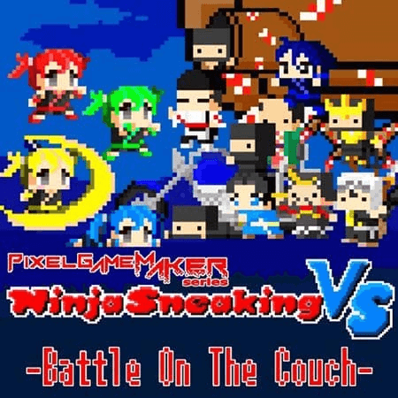 Pixel-Game-Maker-Series Ninja Sneaking VS Battle On The Couch